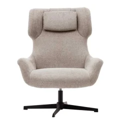 Sale Wohnen Chenille Loungesessel drehbar - Marocana