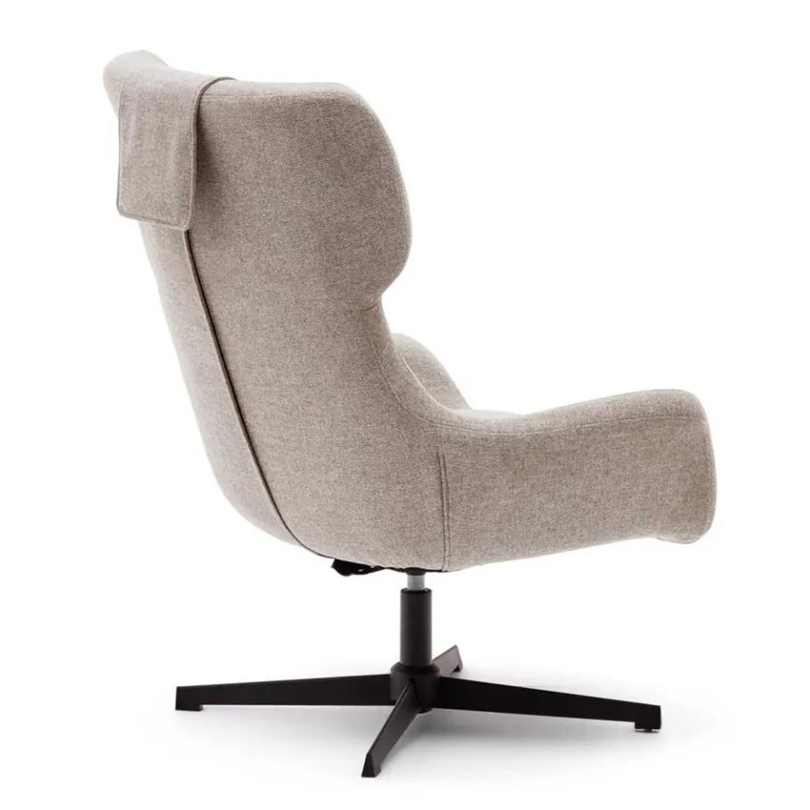 Sale Wohnen Chenille Loungesessel drehbar - Marocana