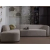 Hot Wohnen Chenille Sofaecke in Beige - Jaturna