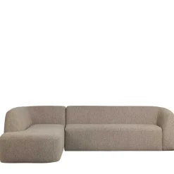 Hot Wohnen Chenille Sofaecke in Beige - Jaturna