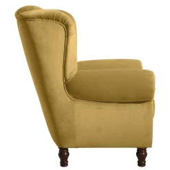 Sale Wohnen Chesterfield Ohrenbackensessel aus Samtvelours - Gregg
