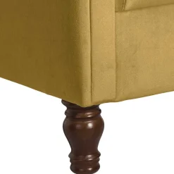 Sale Wohnen Chesterfield Ohrenbackensessel aus Samtvelours - Gregg