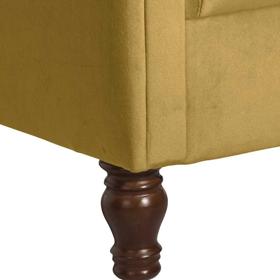 Sale Wohnen Chesterfield Ohrenbackensessel aus Samtvelours - Gregg