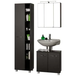 Wohnen 105cm breite Bad Kombi in Grau - Juventuda (dreiteilig)
