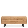 New Wohnen 180cm Eiche Sideboard mit U-Gestell - Ventida