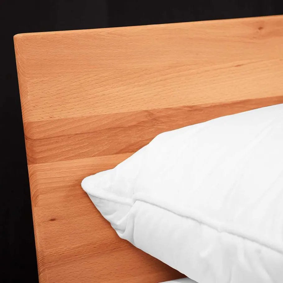 Hot Wohnen 220cm langes Bett aus geölter Kernbuche - Junola VI