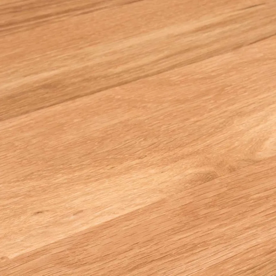 Outlet Wohnen 39cm runder Tisch mit Asteiche Platte - Garamba