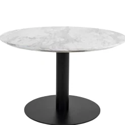 Hot Wohnen 70cm runder Wohnzimmer Tisch in Marmor Optik - Ovaio