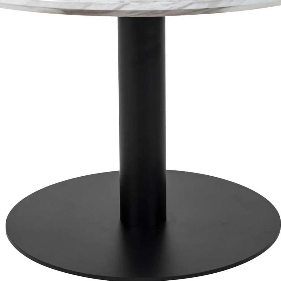 Hot Wohnen 70cm runder Wohnzimmer Tisch in Marmor Optik - Ovaio