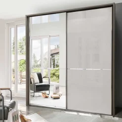 Online Wohnen 150cm Schwebetürenschrank für Schlafzimmer - Grande