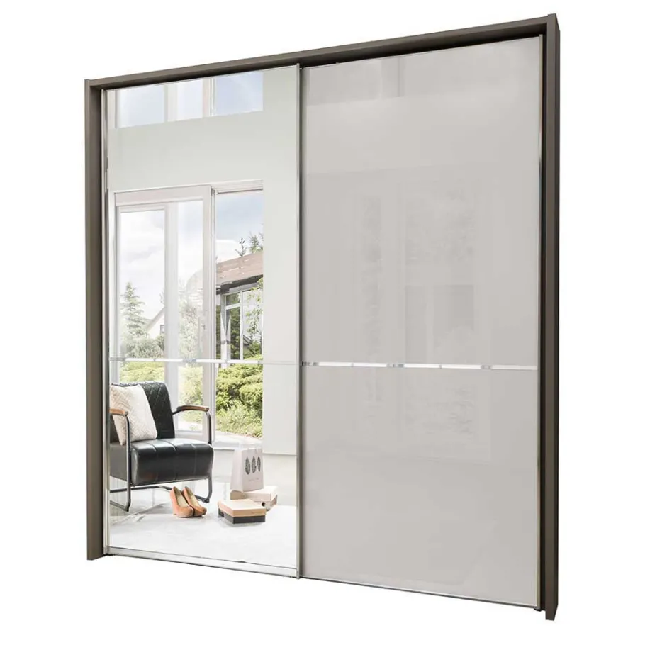 Online Wohnen 150cm Schwebetürenschrank für Schlafzimmer - Grande