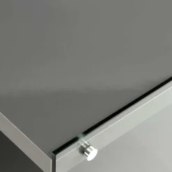Hot Wohnen 120cm TV Board in Hochglanz Grau - Verez