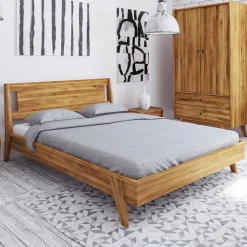 Hot Wohnen 190cm Unterlänge Bettgestell aus Holz - Hardus