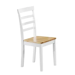 Sale Wohnen Conutry Kiefernholz Stühle zweifarbig - Hairos (2er Set)