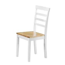 Sale Wohnen Conutry Kiefernholz Stühle zweifarbig - Hairos (2er Set)
