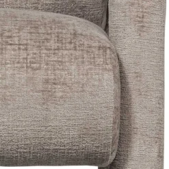 Online Wohnen Cooler Designer Sessel in Beige Samt - Sestron