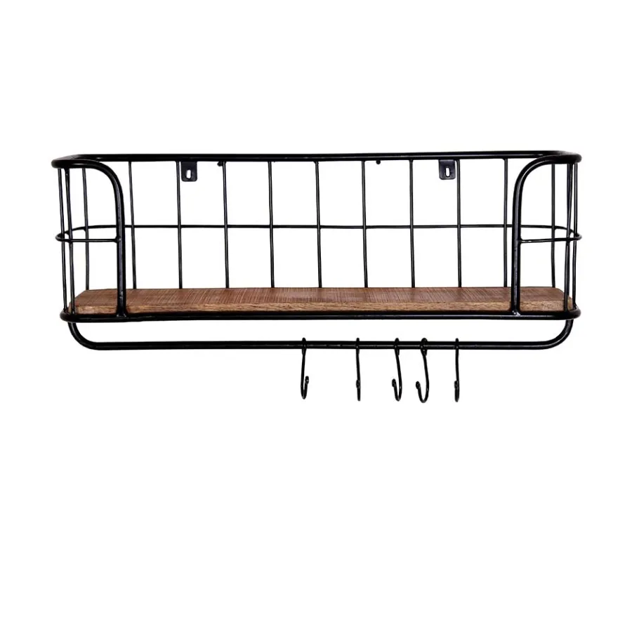 Discount Wohnen Cooles Industrial Style Regal aus Recyclingholz - Galatea