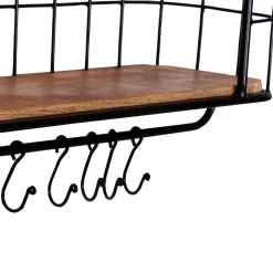 Discount Wohnen Cooles Industrial Style Regal aus Recyclingholz - Galatea