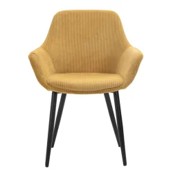 Sale Wohnen Cordstühle in Gold Gelb - Xaidon (2er Set)