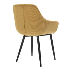Sale Wohnen Cordstühle in Gold Gelb - Xaidon (2er Set)