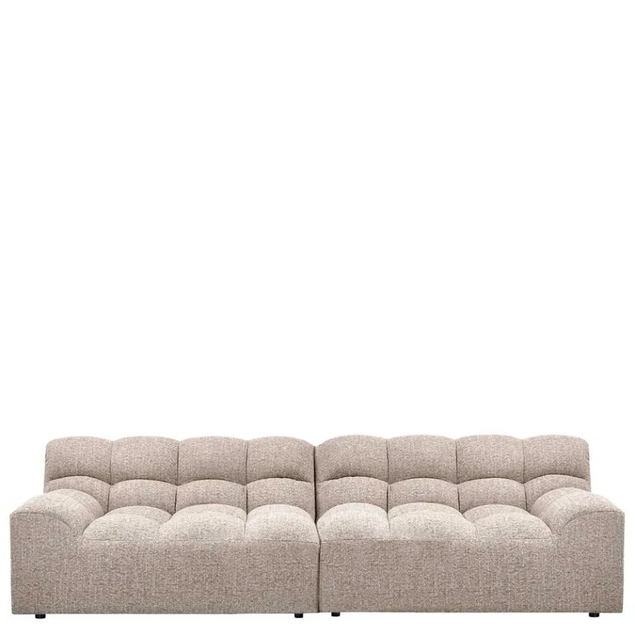 Best Wohnen Couch in Beigegrau Melange - Cowian
