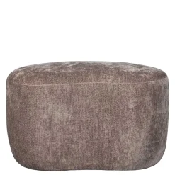 Hot Wohnen Couchhocker in Taupe Chenille - Fridelia