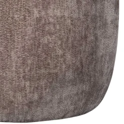 Hot Wohnen Couchhocker in Taupe Chenille - Fridelia