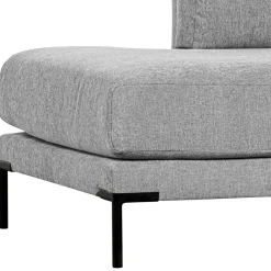 New Wohnen Couchmodul Lounge rechts in Hellgrau - Horedion