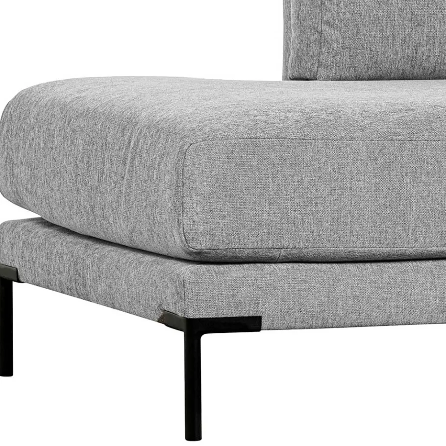 New Wohnen Couchmodul Lounge rechts in Hellgrau - Horedion