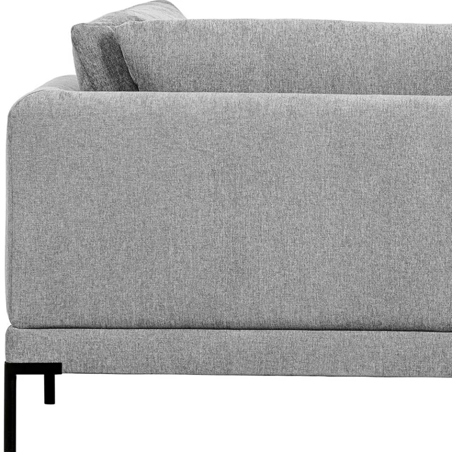 New Wohnen Couchmodul Lounge rechts in Hellgrau - Horedion