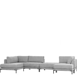New Wohnen Couchmodul Lounge rechts in Hellgrau - Horedion
