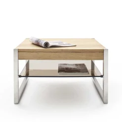 New Wohnen Couchtisch aus Asteiche Massivholz - Kirana