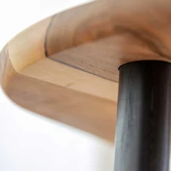 New Wohnen Couchtisch aus Massivholz Nussbaum - Continento