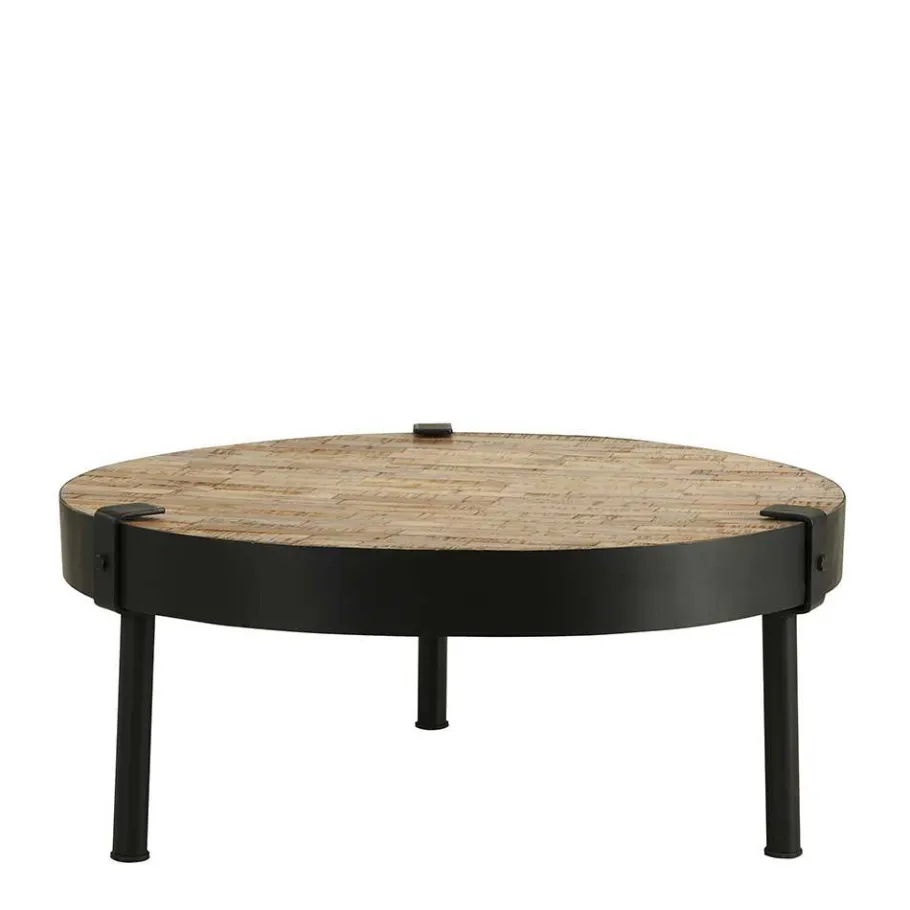 Sale Wohnen Couchtisch aus White Wash Teak Altholz - Teomata