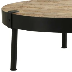 Sale Wohnen Couchtisch aus White Wash Teak Altholz - Teomata