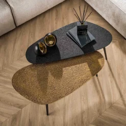 Hot Wohnen Couchtisch Duo in Nierenform - Emra (zweiteilig)