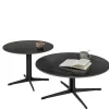 Clearance Wohnen Couchtisch Duo mit Keramikplatte - Montpa (zweiteilig)