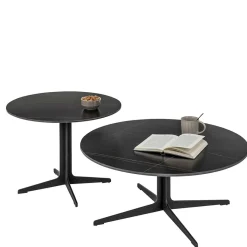 Clearance Wohnen Couchtisch Duo mit Keramikplatte - Montpa (zweiteilig)