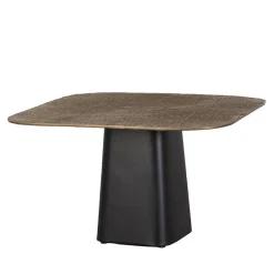 Discount Wohnen Couchtisch in Bronze mit Schwarz - Marcesion