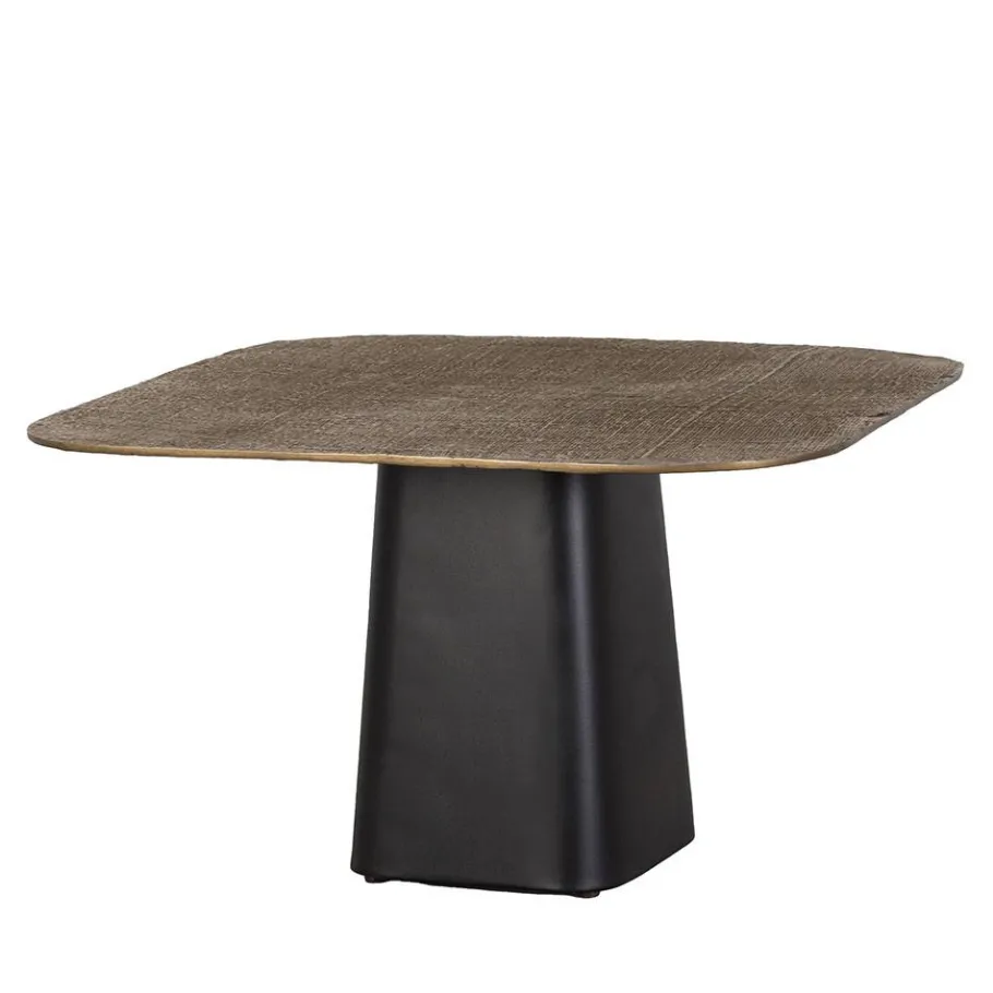 Discount Wohnen Couchtisch in Bronze mit Schwarz - Marcesion