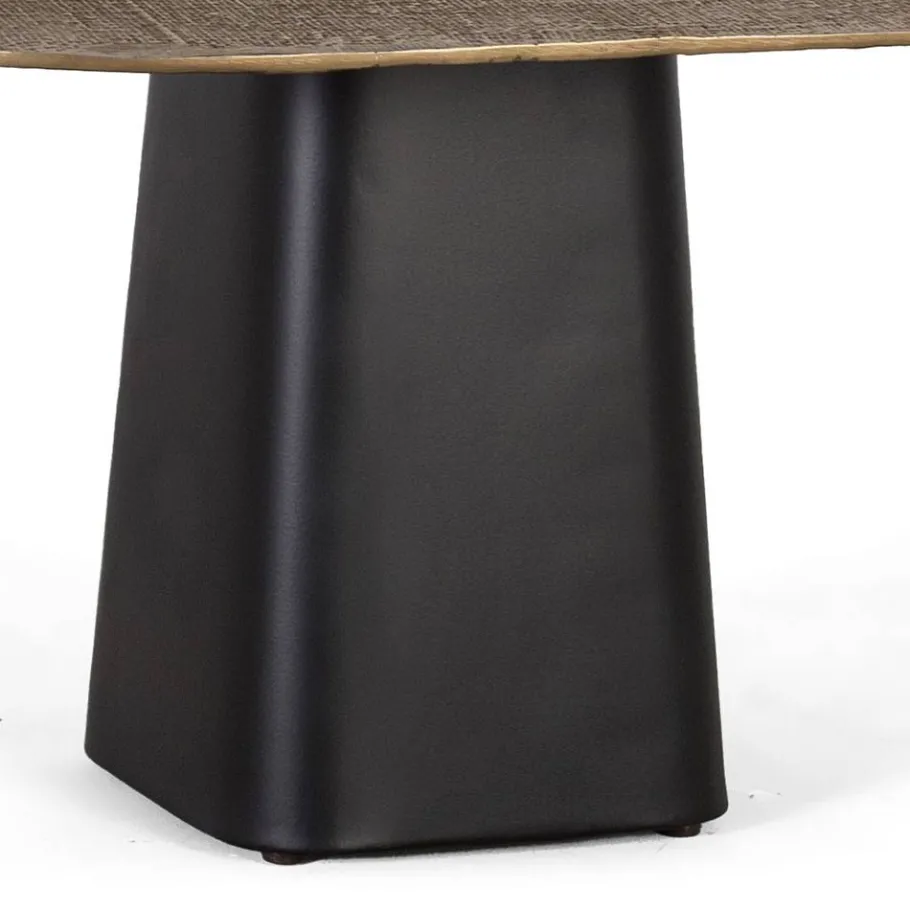 Discount Wohnen Couchtisch in Bronze mit Schwarz - Marcesion