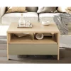Clearance Wohnen Couchtisch in Eukalyptus und Eiche Optik - Promo