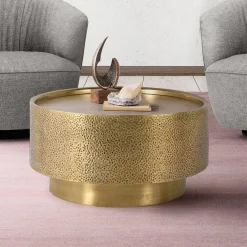 Hot Wohnen Couchtisch in Gold und Bronze - Beaven