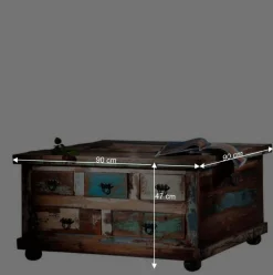 Hot Wohnen Couchtisch Jamaica im Vintage Design