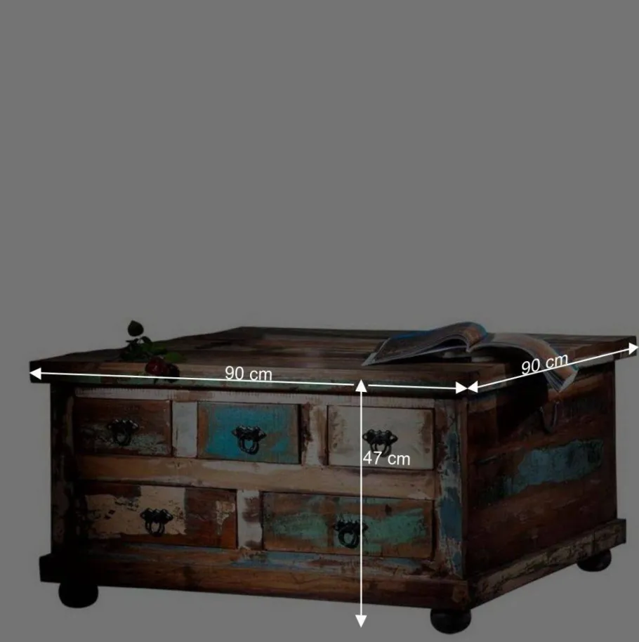 Hot Wohnen Couchtisch Jamaica im Vintage Design