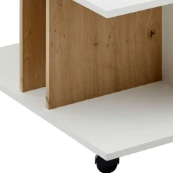 Clearance Wohnen Couchtisch mit Ablagen auf Rollen - Hurada