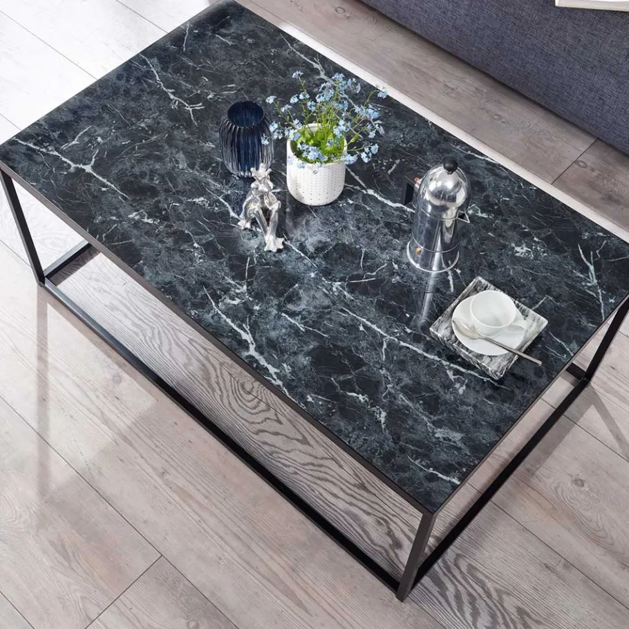 Best Wohnen Couchtisch mit Bügelgestell in modernem Design - Lorenzina