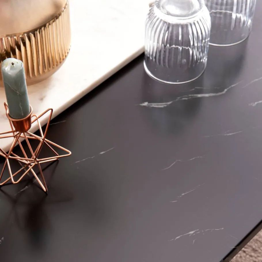 Best Wohnen Couchtisch mit Bügelgestell in modernem Design - Lorenzina