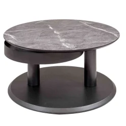 New Wohnen Couchtisch mit zwei Platten verdrehbar - Lachea
