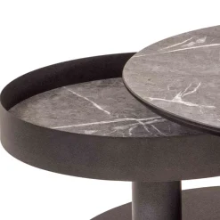 New Wohnen Couchtisch mit zwei Platten verdrehbar - Lachea